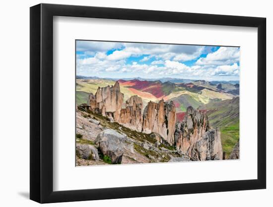 Colors of Peru - Highest Altitude-Philippe HUGONNARD-Framed Photographic Print