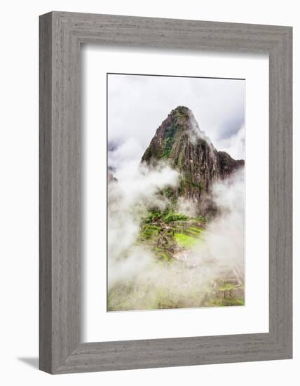 Colors of Peru - Huayna Picchu-Philippe HUGONNARD-Framed Photographic Print