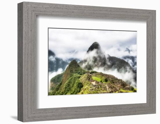 Colors of Peru - Machu Picchu-Philippe HUGONNARD-Framed Photographic Print
