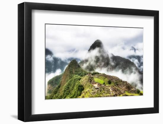 Colors of Peru - Machu Picchu-Philippe HUGONNARD-Framed Photographic Print