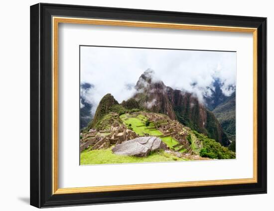 Colors of Peru - Machu Picchun The Lost City of the Incas-Philippe HUGONNARD-Framed Photographic Print