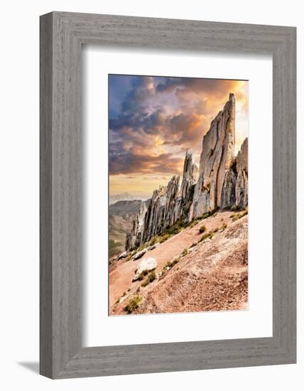 Colors of Peru - On Top of the World-Philippe HUGONNARD-Framed Photographic Print