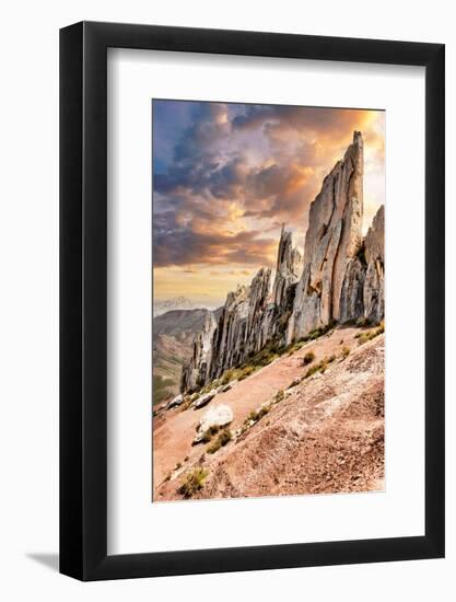 Colors of Peru - On Top of the World-Philippe HUGONNARD-Framed Photographic Print