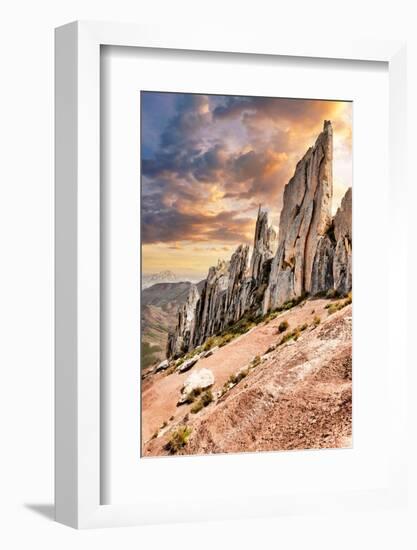 Colors of Peru - On Top of the World-Philippe HUGONNARD-Framed Photographic Print