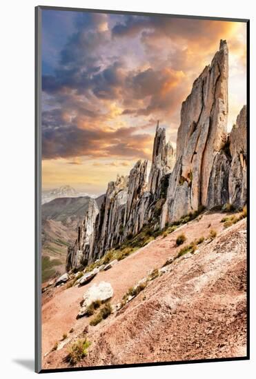 Colors of Peru - On Top of the World-Philippe HUGONNARD-Mounted Photographic Print