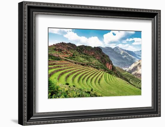 Colors of Peru - Pisac Sacred Valley-Philippe HUGONNARD-Framed Photographic Print