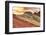 Colors of Peru - Red Mountain Sunset-Philippe HUGONNARD-Framed Photographic Print