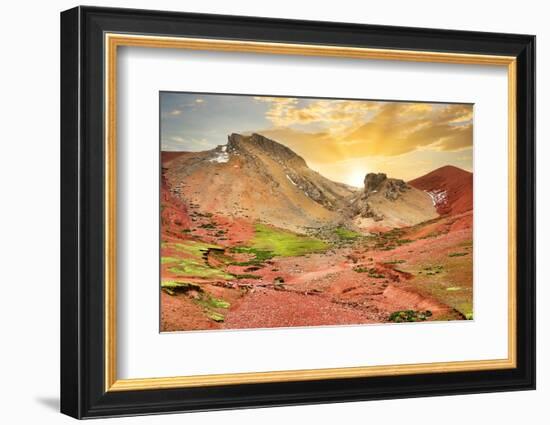 Colors of Peru - Red Valley-Philippe HUGONNARD-Framed Photographic Print