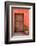 Colors of Peru - Red Wall-Philippe HUGONNARD-Framed Photographic Print