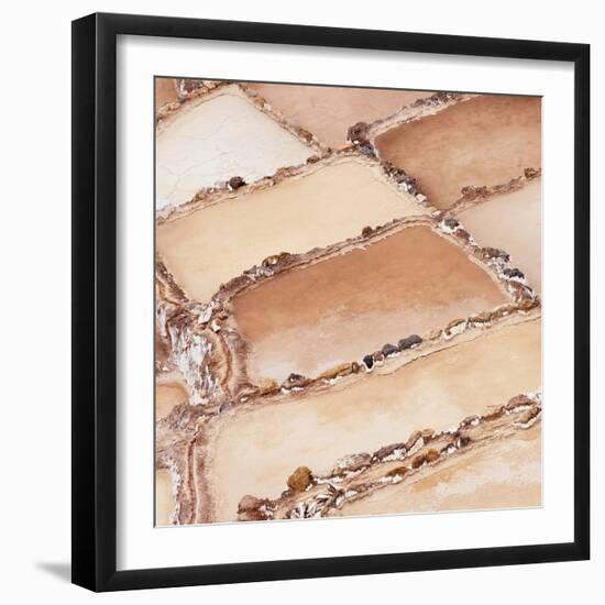 Colors of Peru - Salineras de Maras II-Philippe HUGONNARD-Framed Photographic Print