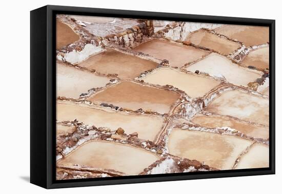 Colors of Peru - Salineras de Maras-Philippe HUGONNARD-Framed Premier Image Canvas