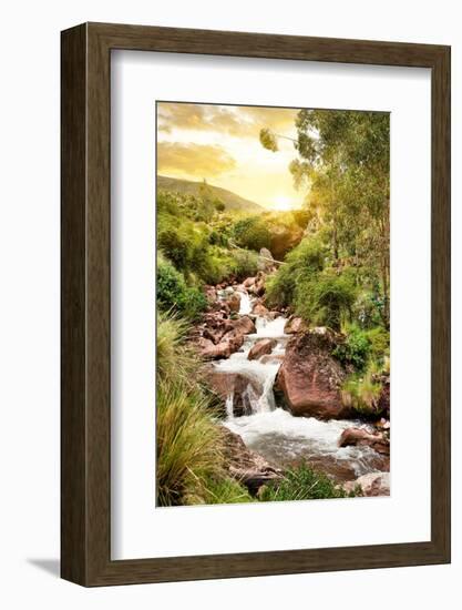 Colors of Peru - Sunset River-Philippe HUGONNARD-Framed Photographic Print