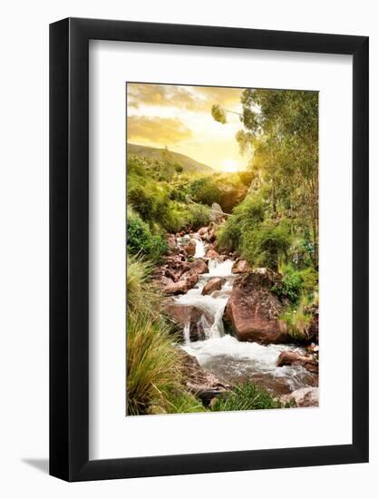 Colors of Peru - Sunset River-Philippe HUGONNARD-Framed Photographic Print