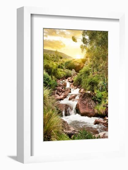 Colors of Peru - Sunset River-Philippe HUGONNARD-Framed Photographic Print