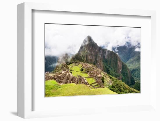 Colors of Peru - The Lost City of Machu Picchu-Philippe HUGONNARD-Framed Photographic Print