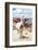 Colors of Peru - White Alpaca Palcoyo-Philippe HUGONNARD-Framed Photographic Print