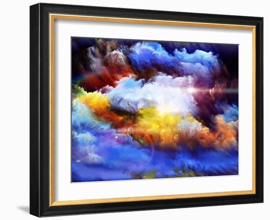 Colors Of The Dream-agsandrew-Framed Art Print