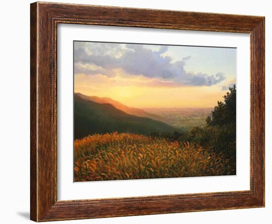 Colors Of The Light-kirilstanchev-Framed Art Print