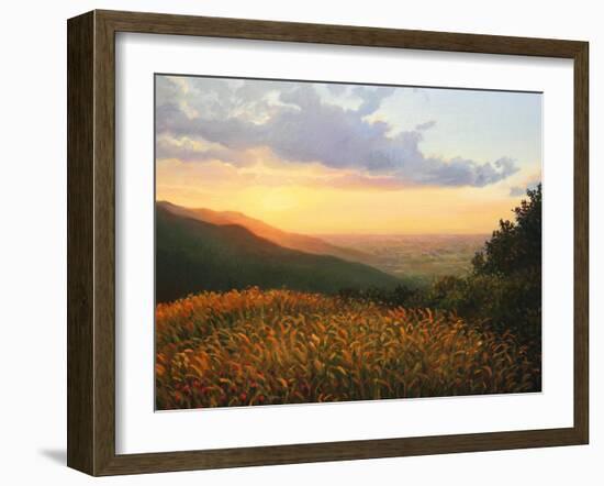 Colors Of The Light-kirilstanchev-Framed Art Print