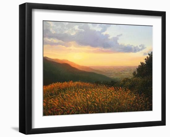 Colors Of The Light-kirilstanchev-Framed Art Print