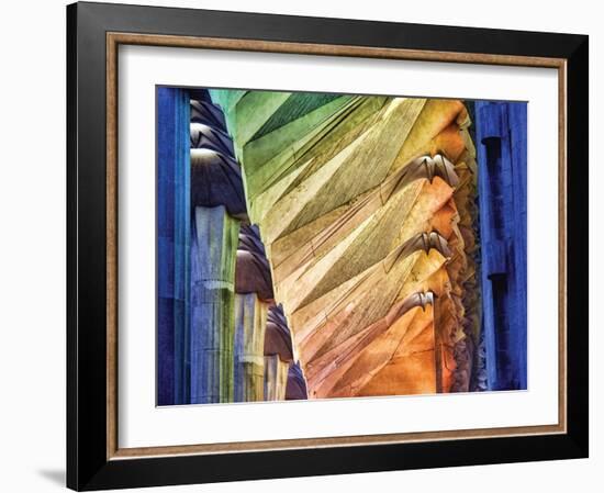 Colors of the Sagrada Familia-Steve Pearlman-Framed Art Print