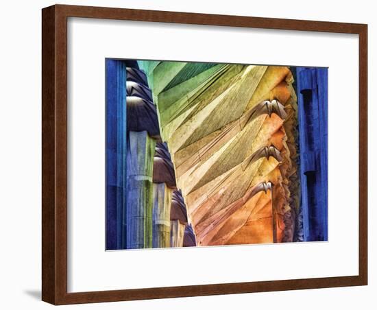 Colors of the Sagrada Familia-Steve Pearlman-Framed Art Print