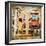 Colors Of Venice - Artwork In Painting Style Series-Maugli-l-Framed Art Print