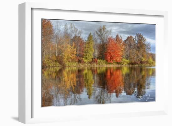 Colors On The Lake-5fishcreative-Framed Giclee Print