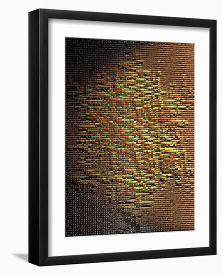 Colorwall-Ruth Palmer 3-Framed Art Print