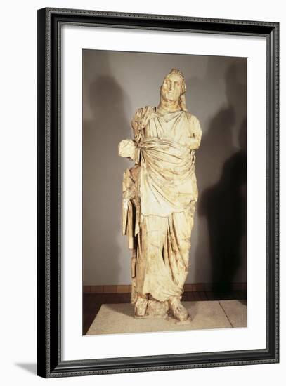 Colossal Statue from the Mausoleum at Halicarnassus-null-Framed Giclee Print