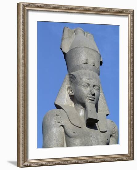 Colossal Statue of Ramses II, Cairo-null-Framed Giclee Print