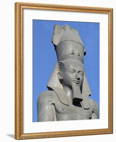 Colossal Statue of Ramses II, Cairo-null-Framed Giclee Print