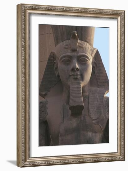 Colossal Statue of Ramses II-null-Framed Giclee Print