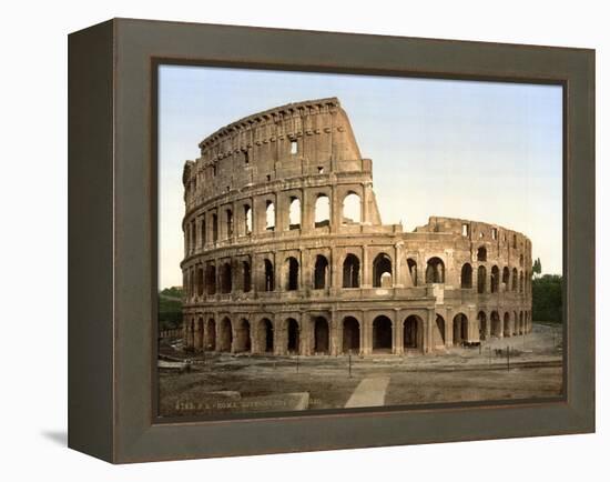 Colosseum, 1890s-Science Source-Framed Premier Image Canvas