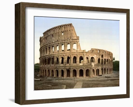 Colosseum, 1890s-Science Source-Framed Giclee Print