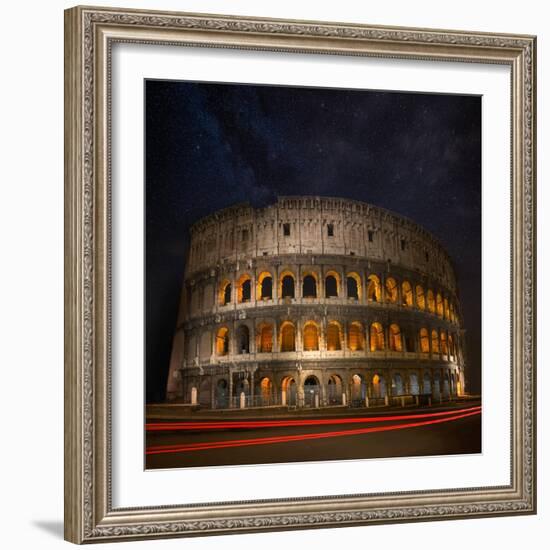 Colosseum Ancient History-Marco Carmassi-Framed Photographic Print