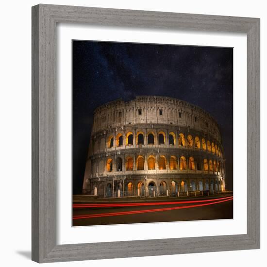 Colosseum Ancient History-Marco Carmassi-Framed Photographic Print