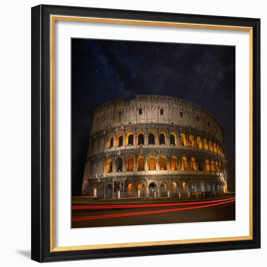 Colosseum Ancient History-Marco Carmassi-Framed Photographic Print