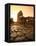 Colosseum and Via Sacra, Sunrise, Rome, Italy-Michele Falzone-Framed Premier Image Canvas