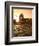 Colosseum and Via Sacra, Sunrise, Rome, Italy-Michele Falzone-Framed Photographic Print