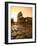 Colosseum and Via Sacra, Sunrise, Rome, Italy-Michele Falzone-Framed Photographic Print