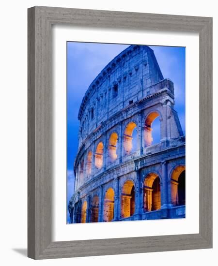 Colosseum at Dusk-Bob Krist-Framed Photographic Print