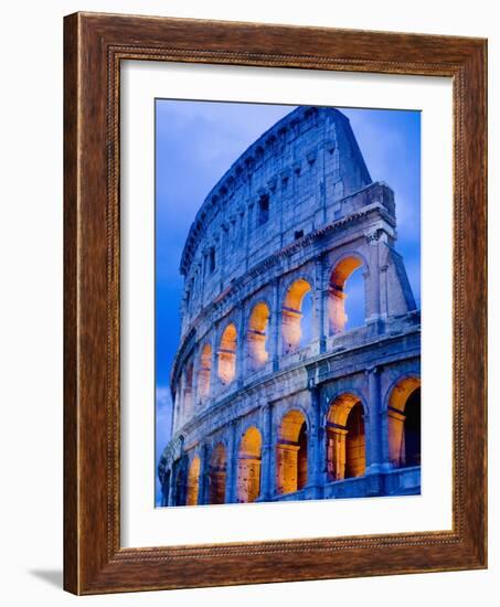 Colosseum at Dusk-Bob Krist-Framed Photographic Print