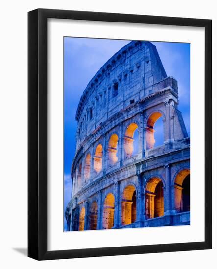 Colosseum at Dusk-Bob Krist-Framed Photographic Print