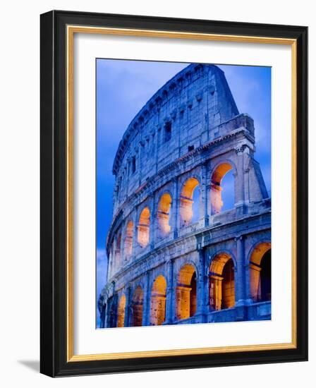 Colosseum at Dusk-Bob Krist-Framed Photographic Print