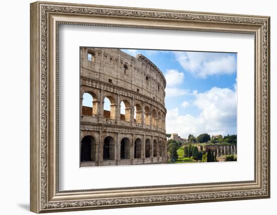 Colosseum (Flavian Amphitheatre), UNESCO World Heritage Site, Rome, Lazio, Italy, Europe-Nico Tondini-Framed Photographic Print