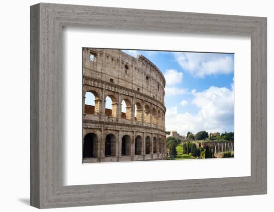 Colosseum (Flavian Amphitheatre), UNESCO World Heritage Site, Rome, Lazio, Italy, Europe-Nico Tondini-Framed Photographic Print