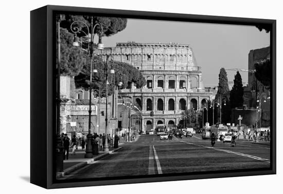 Colosseum in Rome, Italy-null-Framed Stretched Canvas