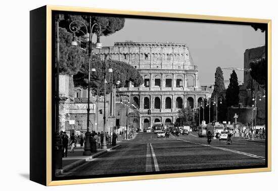 Colosseum in Rome, Italy-null-Framed Stretched Canvas