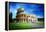 Colosseum in Rome, Italy-Iakov Kalinin-Framed Premier Image Canvas